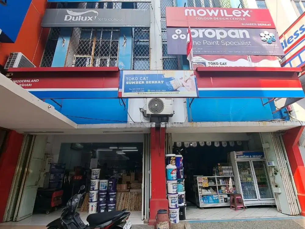 Dijual 2 Ruko Gandeng, bisa beli satu unit saja Modernland Tangerang