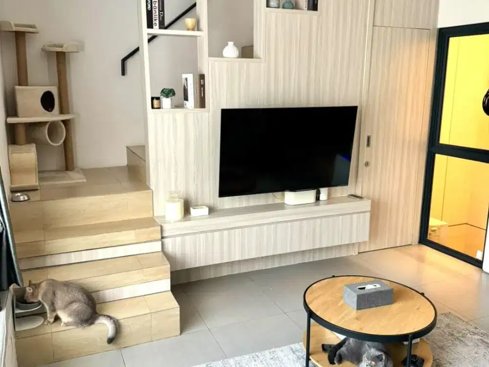 Rumah Hook 3 Lantai - Fully Furnished Tabebuya - BSD RUMAH CAKEP