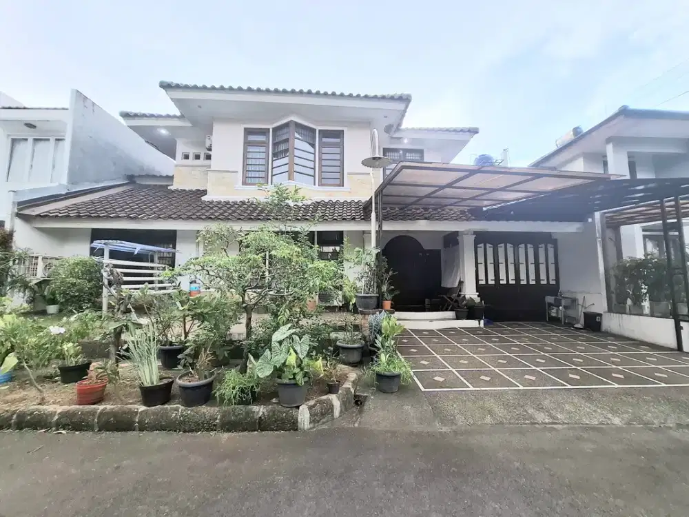 Dijual rumah asri dekat akses tol sektor 8 bintaro