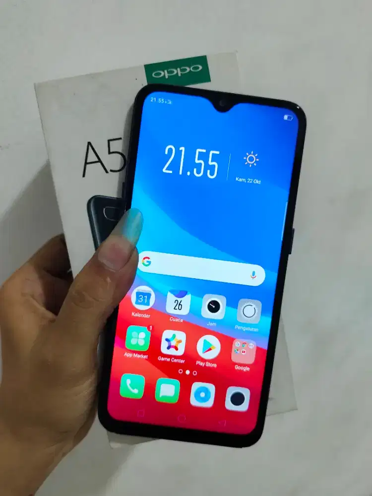 oppo A5s ram 3/32gb fullset normal mulus no minus  lok ciledug