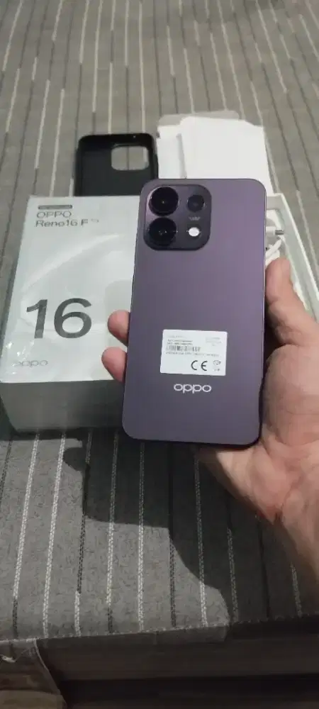 oppo reno 16F 5G 8/256gb fullset ori