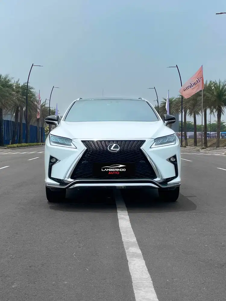 LEXUS RX200T F-SPORT 2.0 TURBO CBU 2017 PUTIH LOW ODO 2016