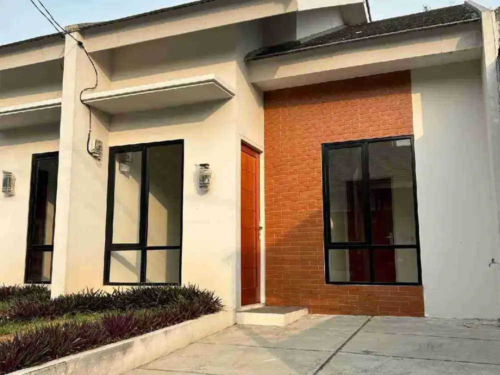 Rumah Minimalis Cluster Akses Tol Siap Huni Bebas Banjir