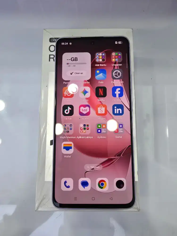 Oppo Reno 13F 5G 8+8/256Gb Purple Ex Garansi resmi Oppo -MasterCom