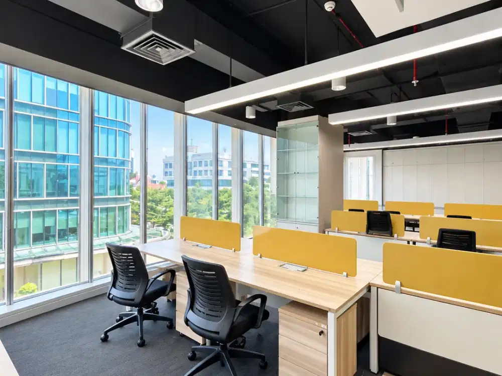 Office Space Landmark Pluit 475m2 Full Furnished Rapih Low Floor Strategis Jakarta Utara