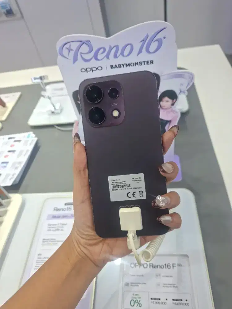 Oppo reno16F kredit syarat KTP