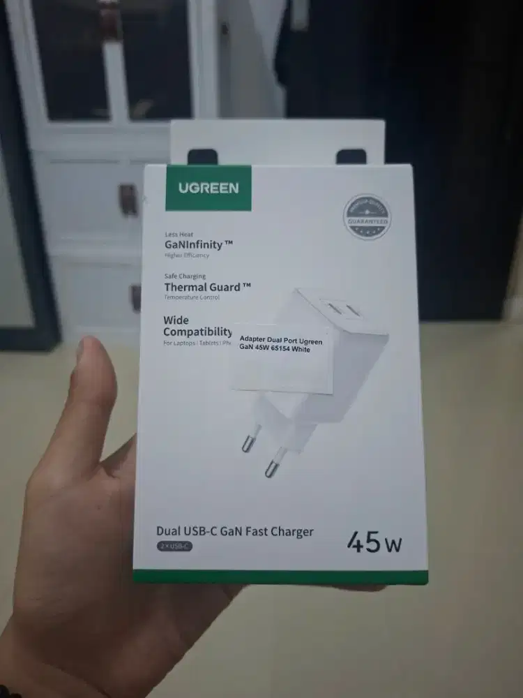 Ugreen Charger 45 watt 2 slot Type C