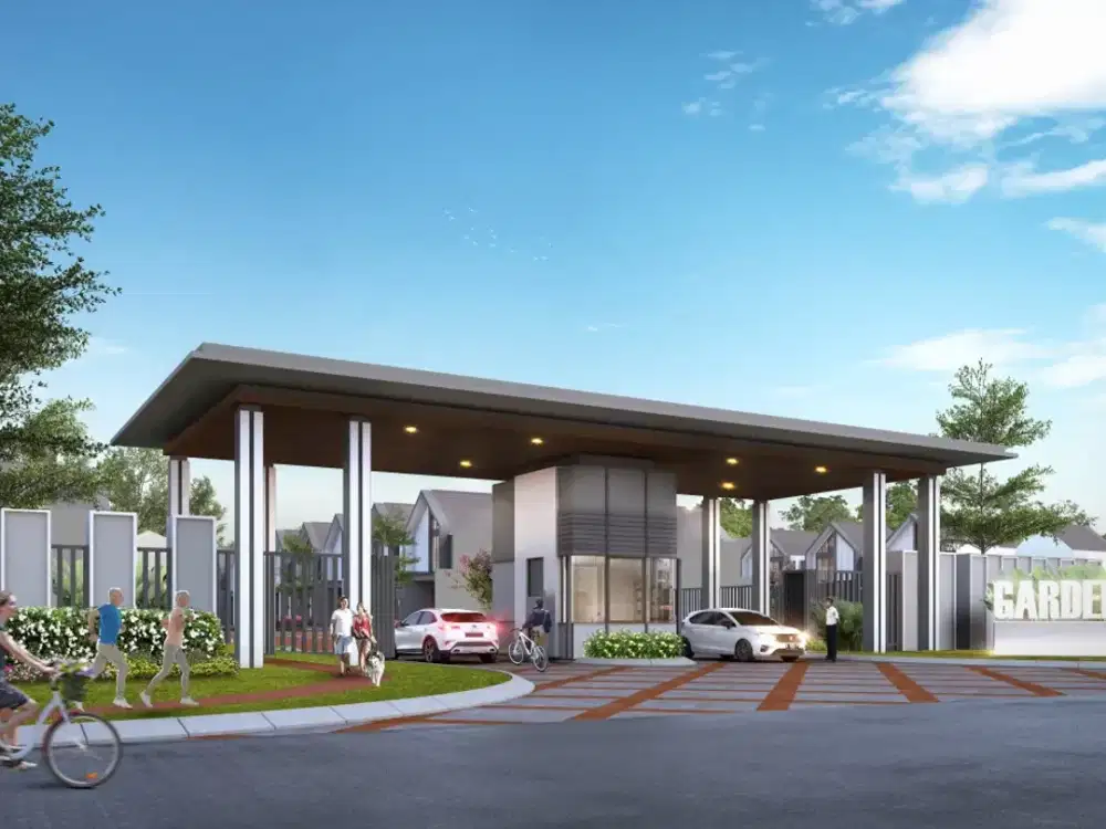 Murah sewa rumah paramount petal curug tangerang rapi siap huni