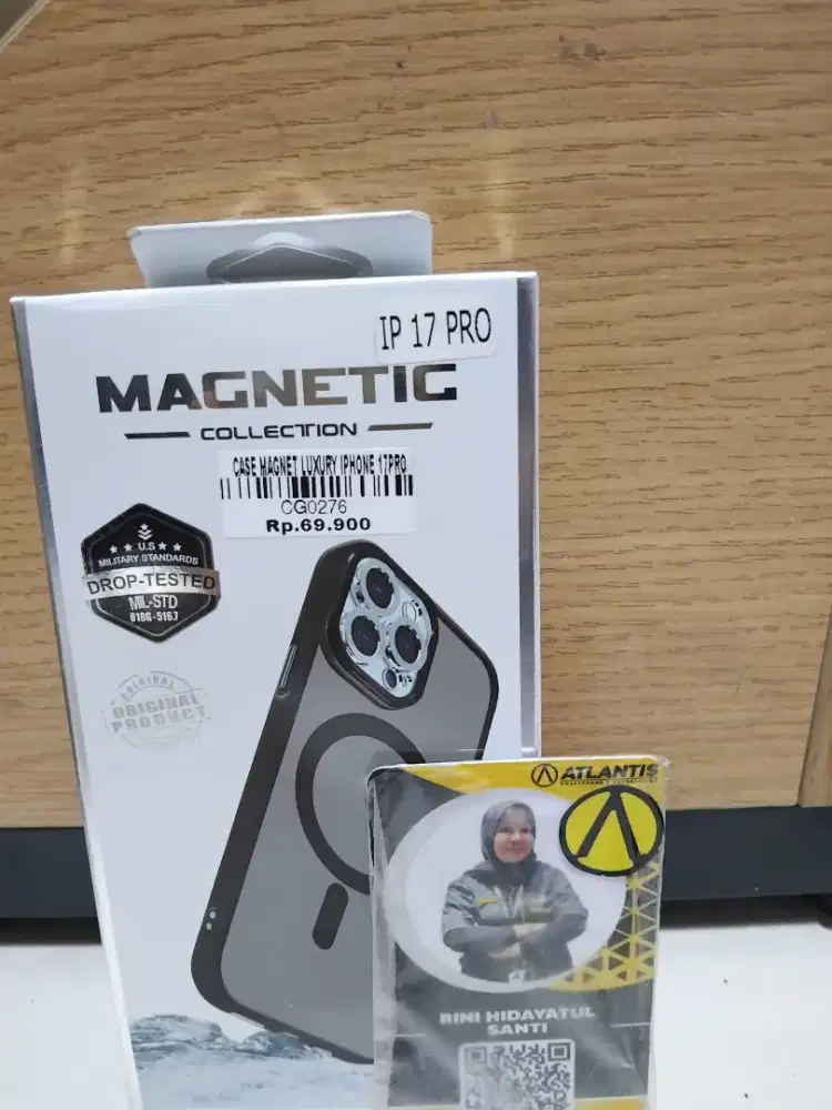 CASE MAGNET LUXURY IPHONE 17PRO | ATLANTIS DAHSYAT