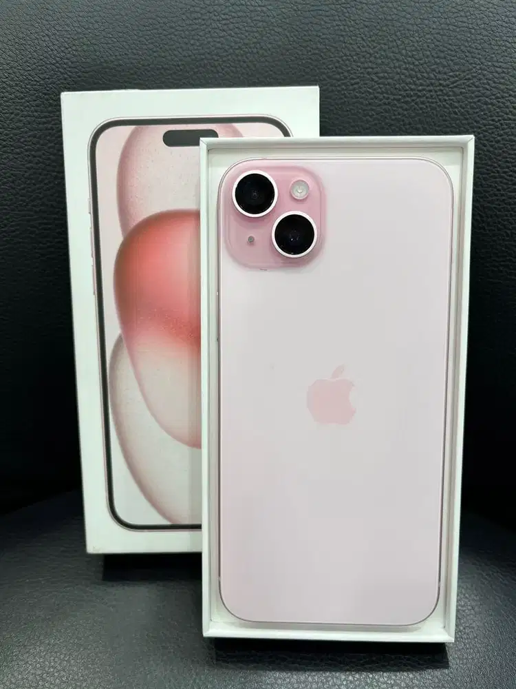 Iphone 15 Plus 256 Ibox Pink, Fullset Original