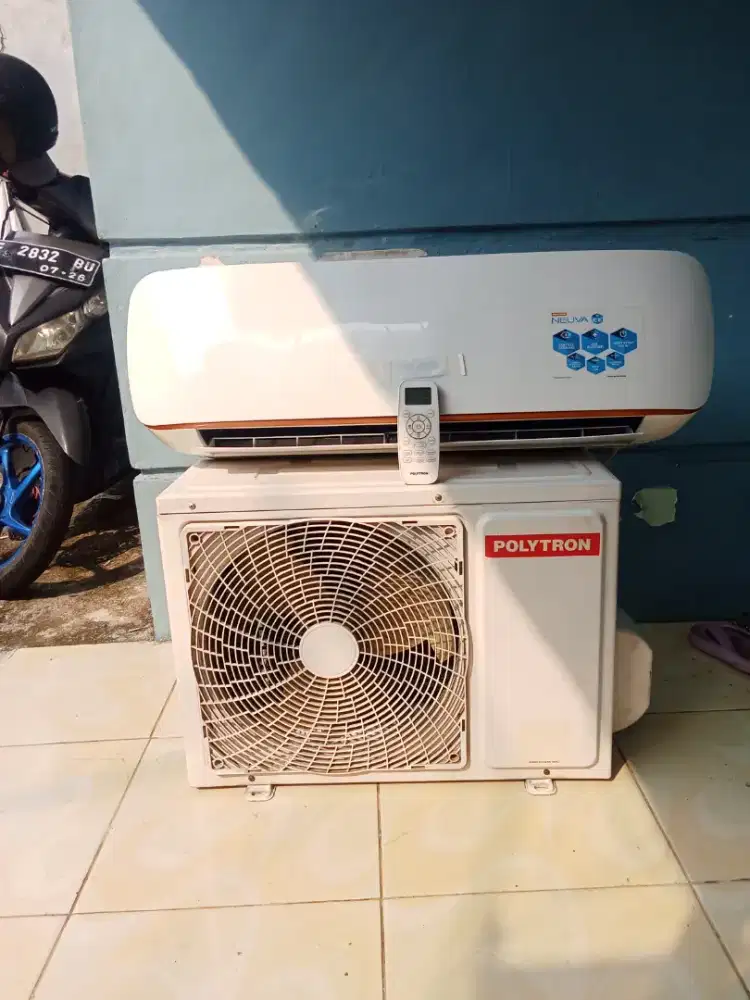 AC Polytron 1/2 PK siap pasang bergaransi
