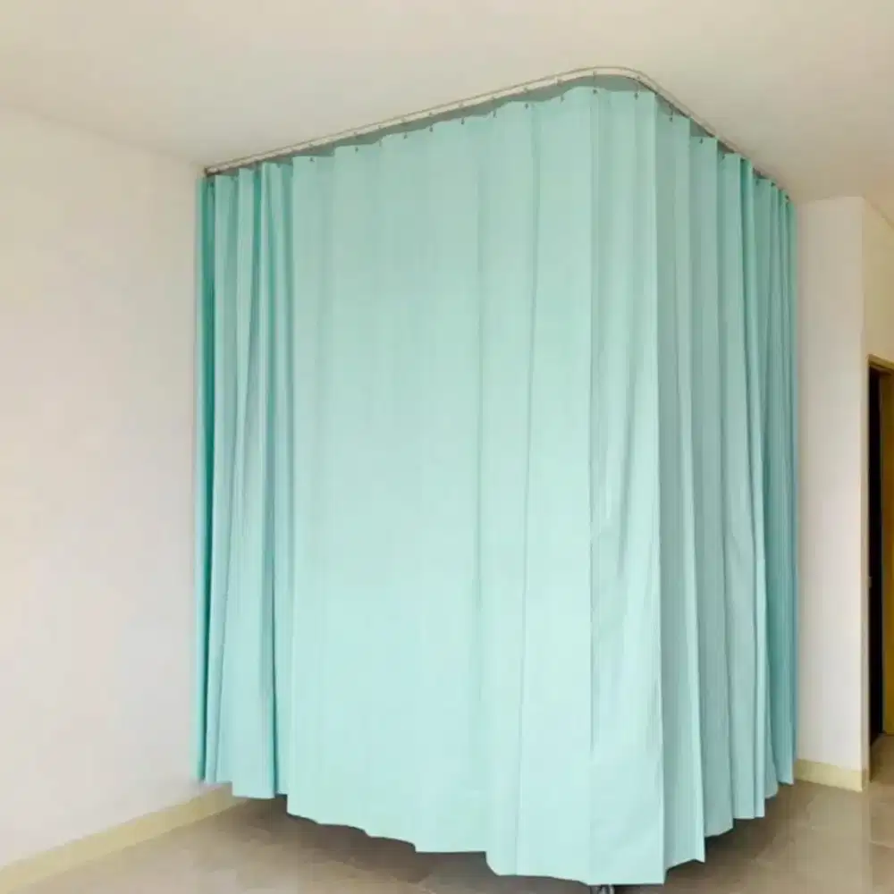 Dijual Sepaket Gorden Sekat PVC Medis Brand TriSelaras Abadi 100% BARU