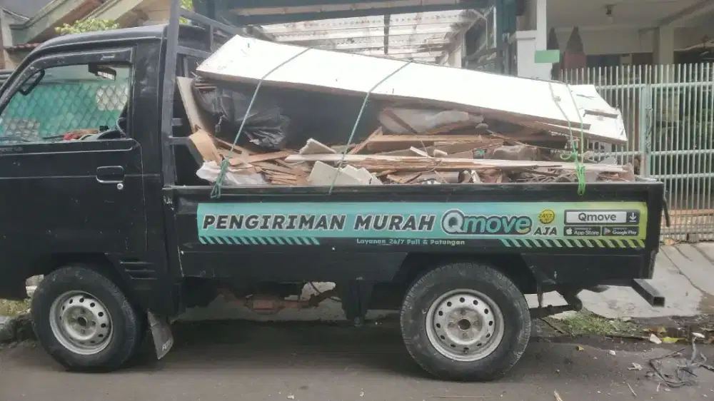 Jasa buang puing,sampah,barang bekas,pindahan dll