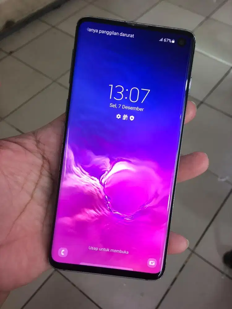 Samsung s10 8/128 indo resmi sein
