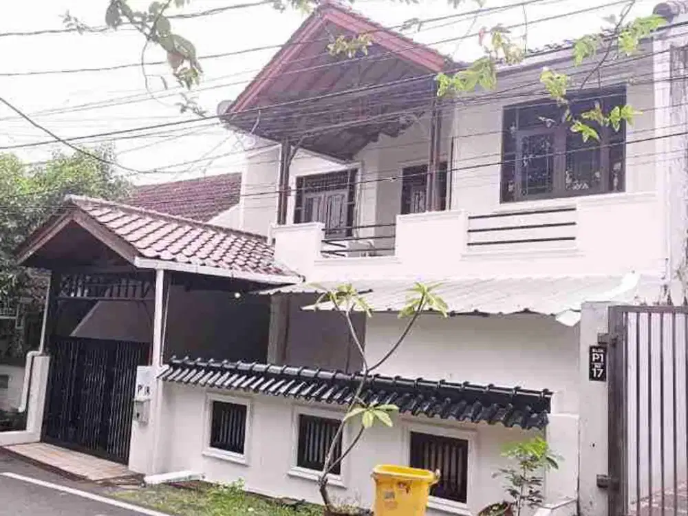 RUMAH 2 LANTAI KAVLING DKI CIPAYUNG JAKARTA TIMUR SHM LOKASI STRATEGIS