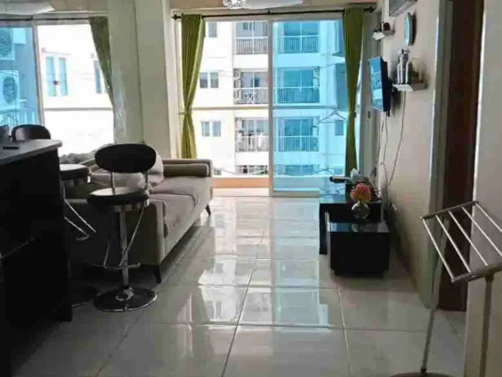 PUNCAK BUKIT GOLF 2 BR ‼ Apartemen Furnish Lantai 9 dekat Pakuwon Mall Surabaya Barat