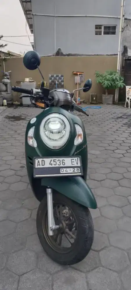 Honda Scoopy hijau Dop warna favorit
