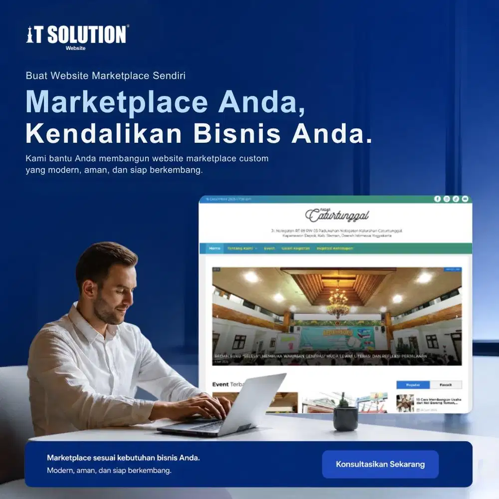 Jasa Pembuatan Website Marketplace Profesional