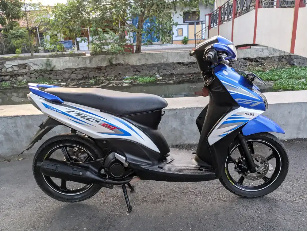 Mio GT 2014 Putih Biru Mesin TOp Cer