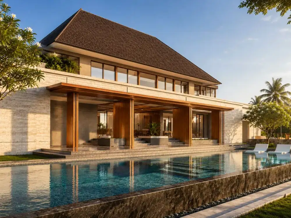 Rumah Luas Bangunan 200Meter, Rp. 6.7Milliar, Dekat Univ. Maranatha, Izzi BSD, Bpk Penabur, Genesis School, Rumah BSD Termewah di BSD