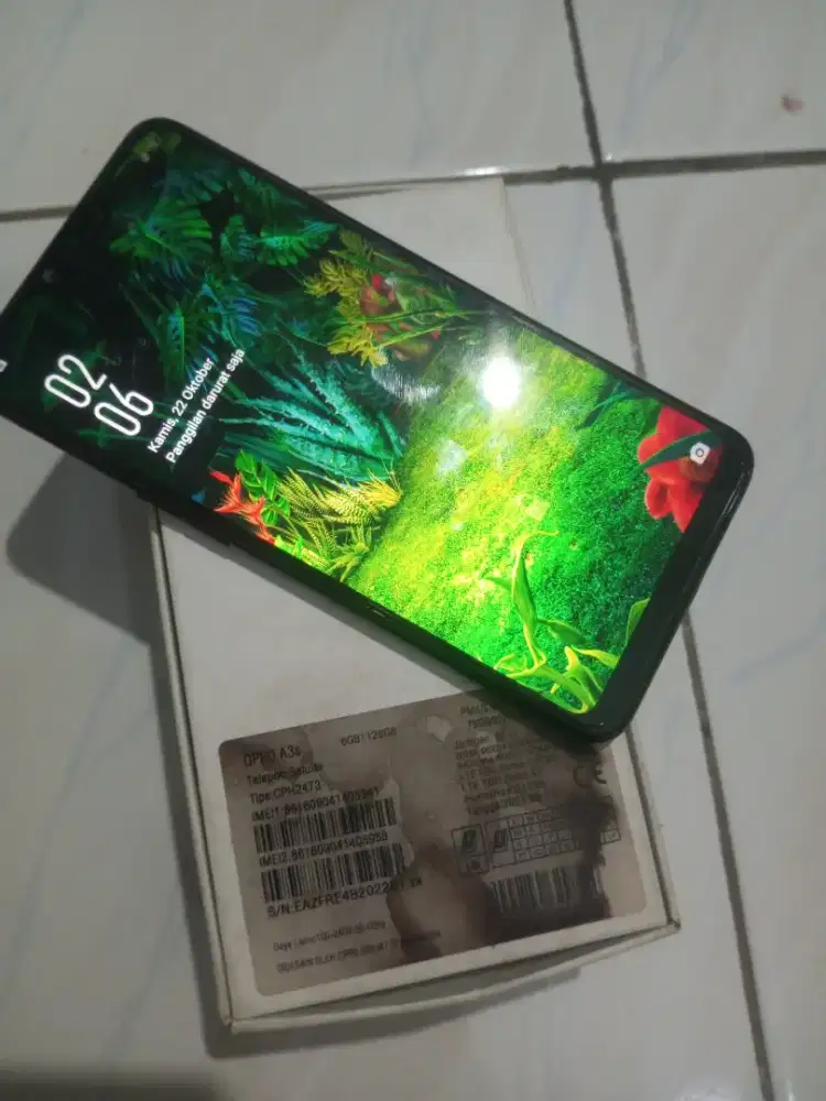 Oppo A3s ram asli 4/64=bagus mulus normal no lemmoet nego
