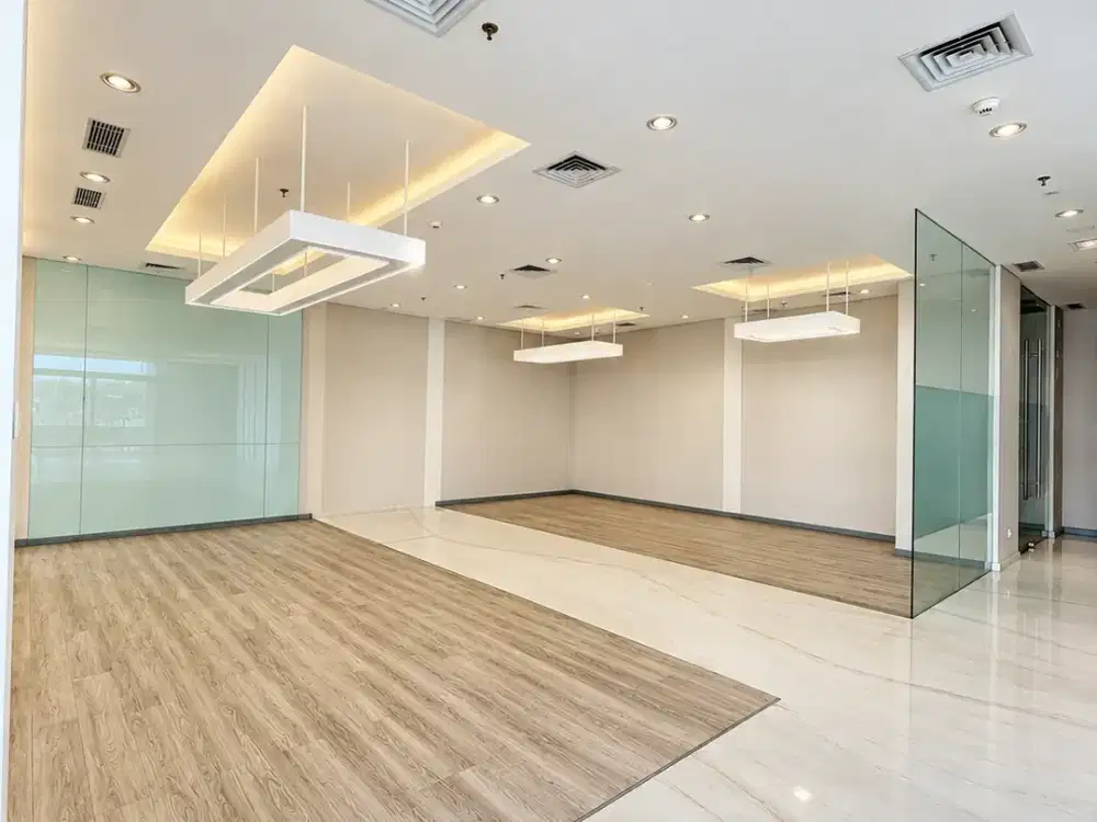 Office Space Landmark Pluit 300m2 Tower A2 AC Central Low Floor Jakarta Utara