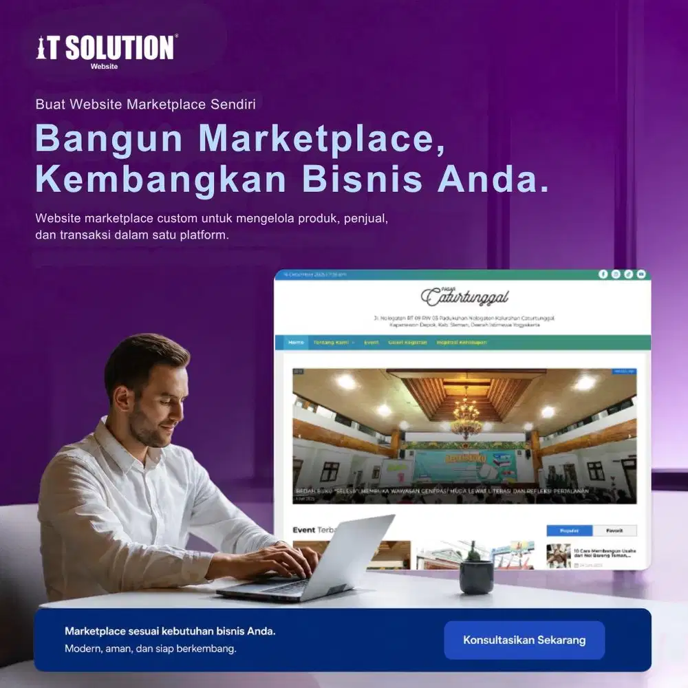 Jasa Pembuatan Website Marketplace Profesional
