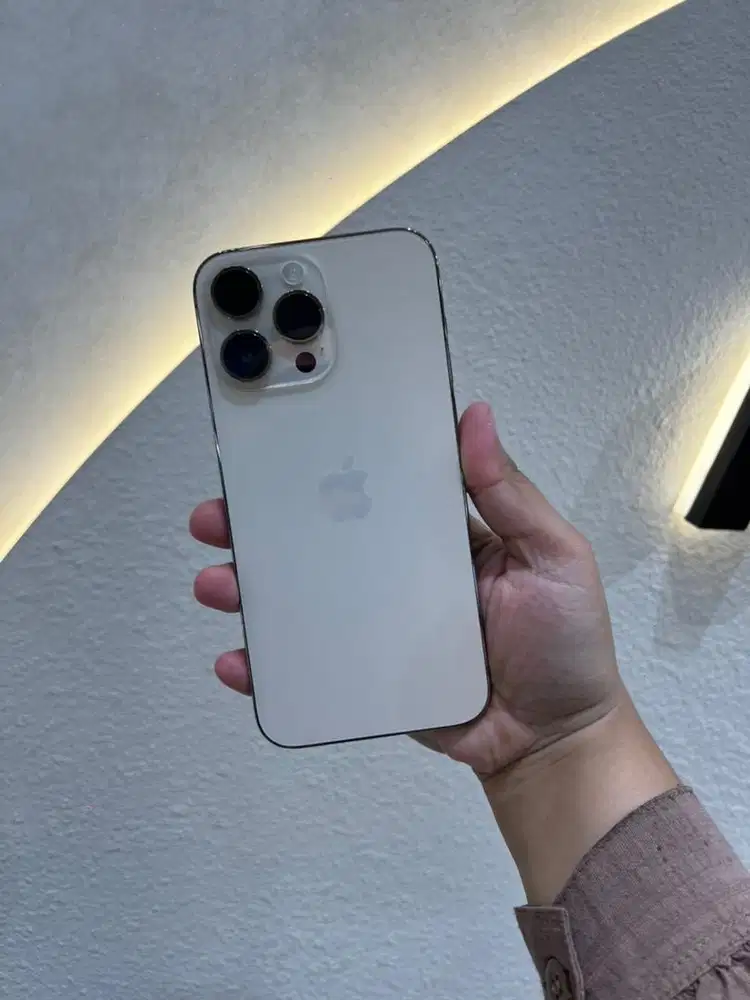 iPhone 14 Promax 256Gb Gold BH 88% Garansi Resmi Indonesia