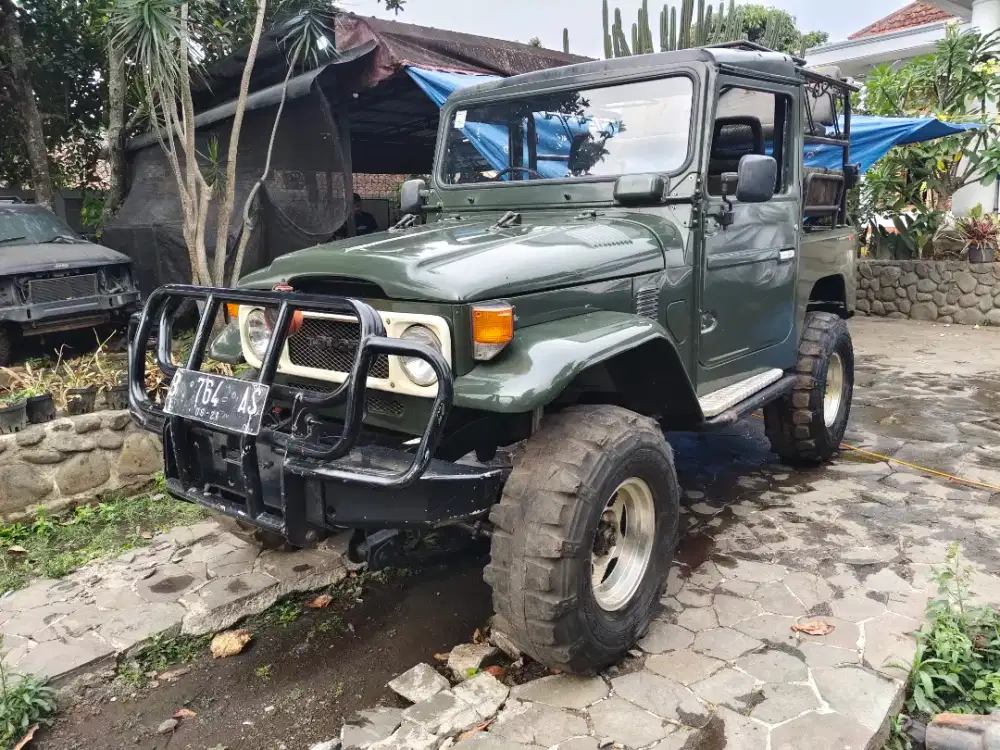 Toyota FJ40 1980 Original Kanvas custom Ranggon Berburu
