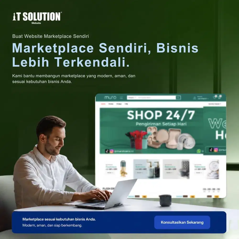 Jasa Pembuatan Website Marketplace Profesional