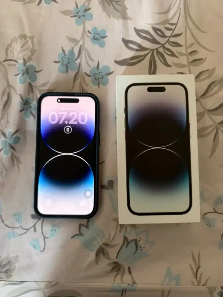 iPhone 14 pro 128 SA/A iBox lengkap mulus ori