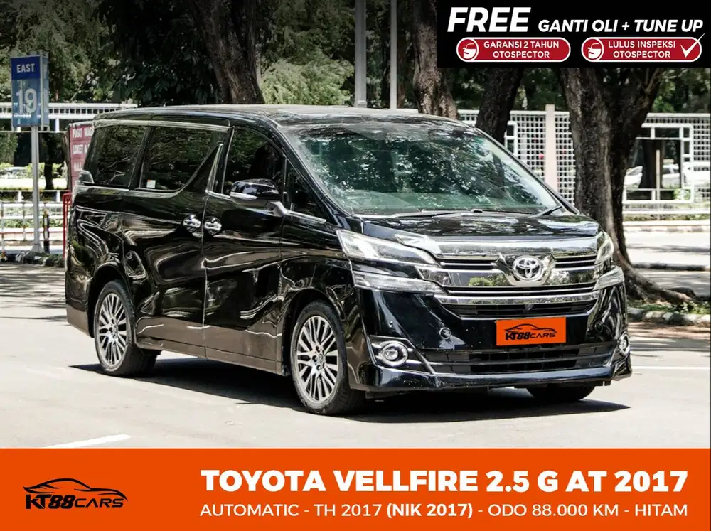 TOYOTA VELLFIRE 2.5 G AT 2017