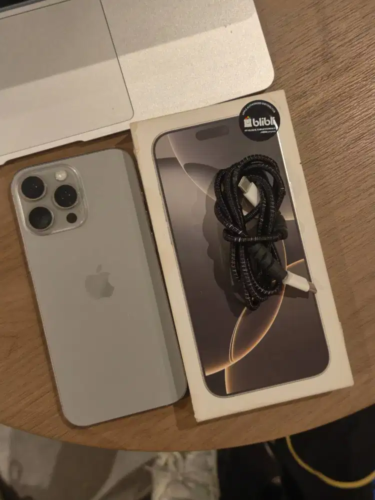 IPHONE 16 PRO MAX 256GB BLIBLI RESMI
