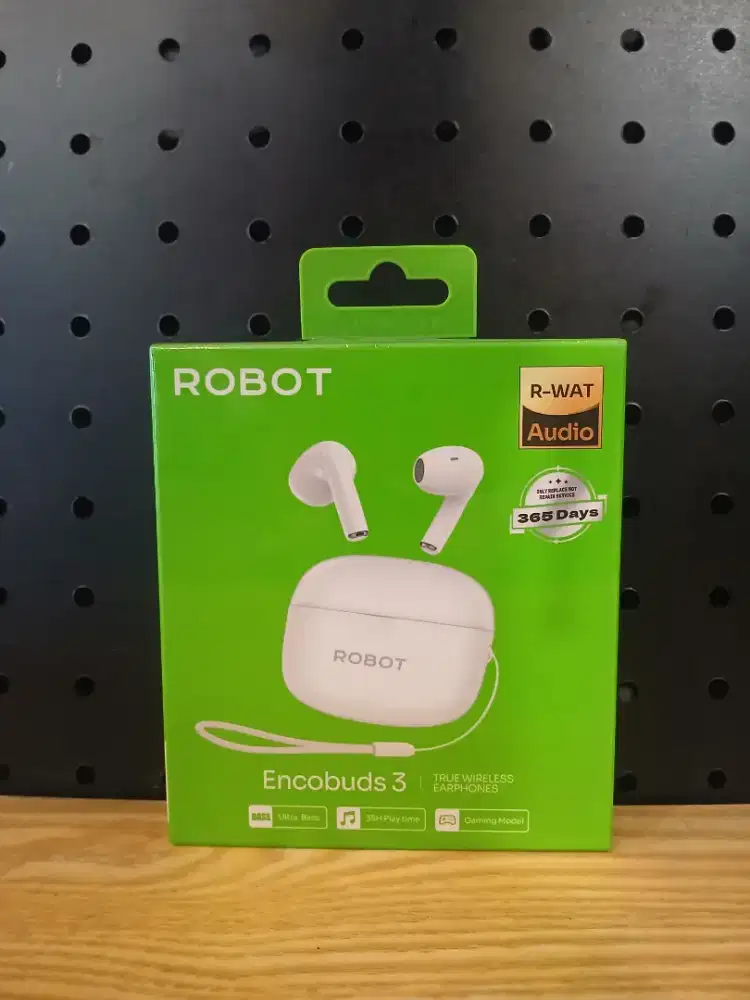 ROBOT TWS Wireless Bluetooth Chip 6.0 Ultra Bass Sound