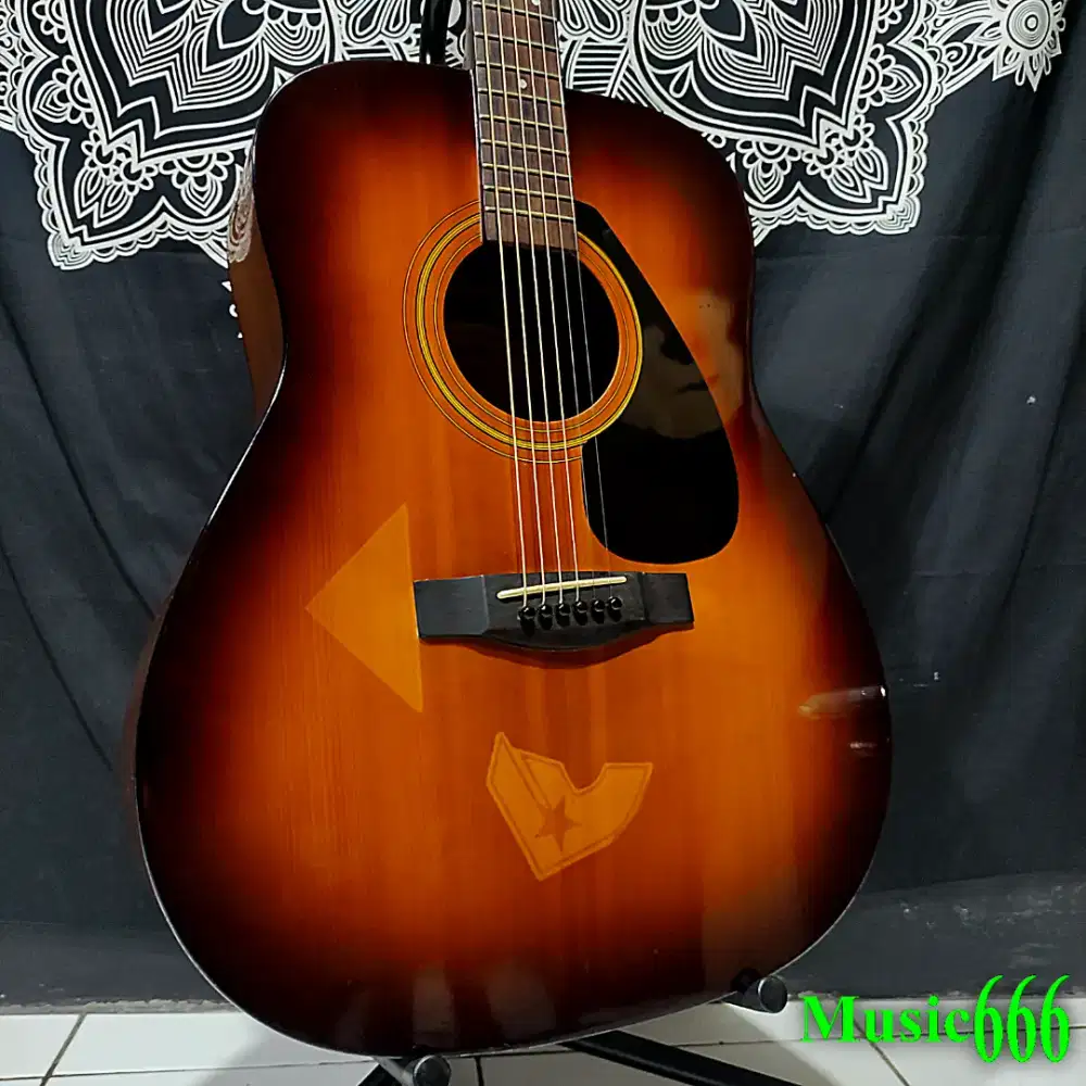 Gitar Akustik Yamaha f310 Tobacco Burst Sunburst