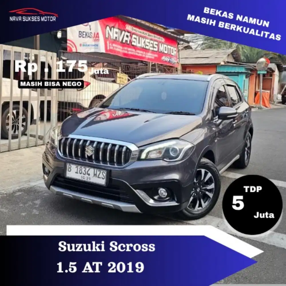 TDP TERMURAH SUZUKI SCROSS 2019