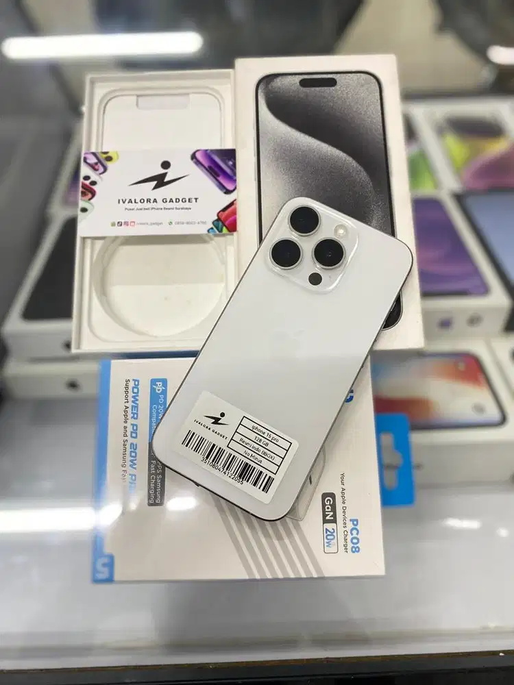 iPhone 15 Pro 128GB iBox White