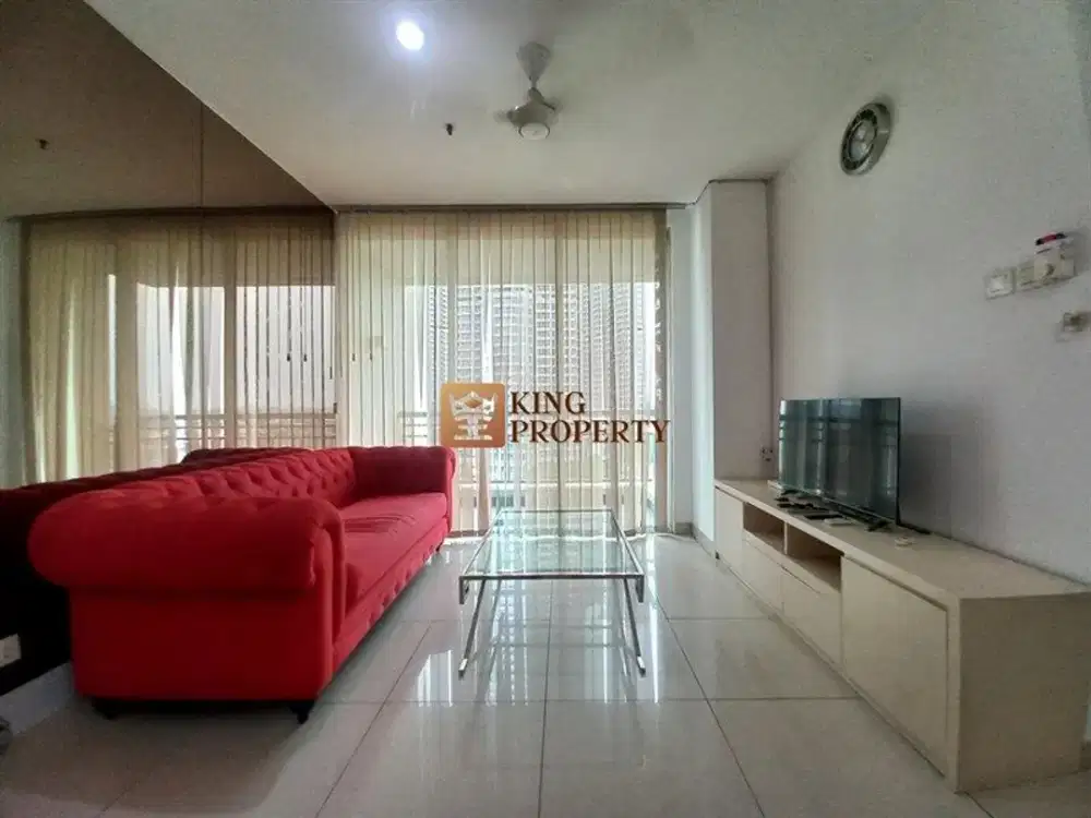 Diatas Mall Cp & Menempel dengan Apl Tower, Disewa Condominium Central Park Residence 2Br Luas 93M² Furnished, Podomoro City Jakarta Barat