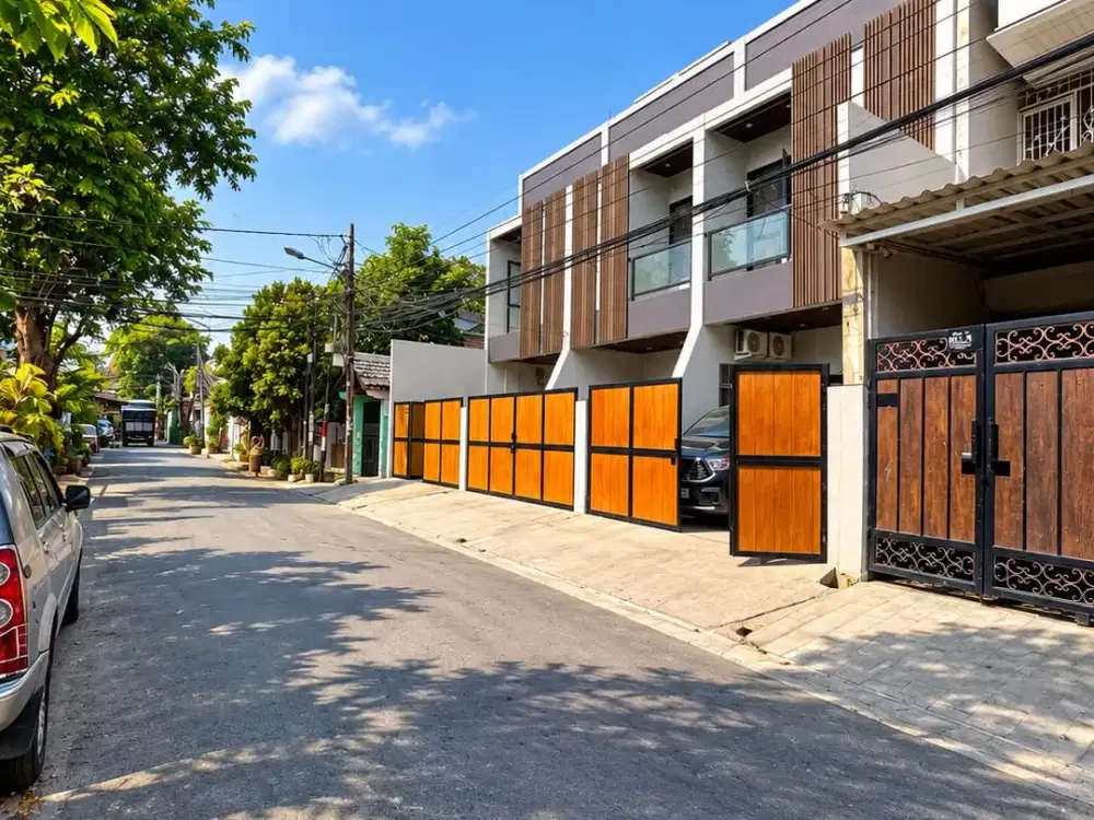ZN57A Rumah Baru 3 Lantai Strategis Sumur Batu Kemayoran Jakarta Pusat