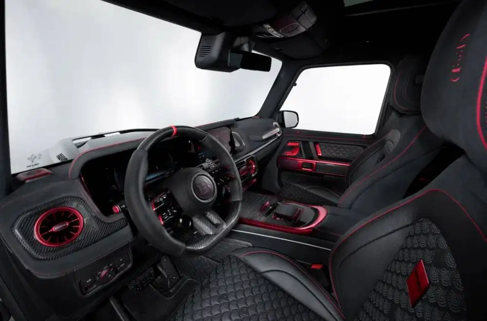 Upgrade Interior Mercedes Gclass G63 To G900 Rocket Edition