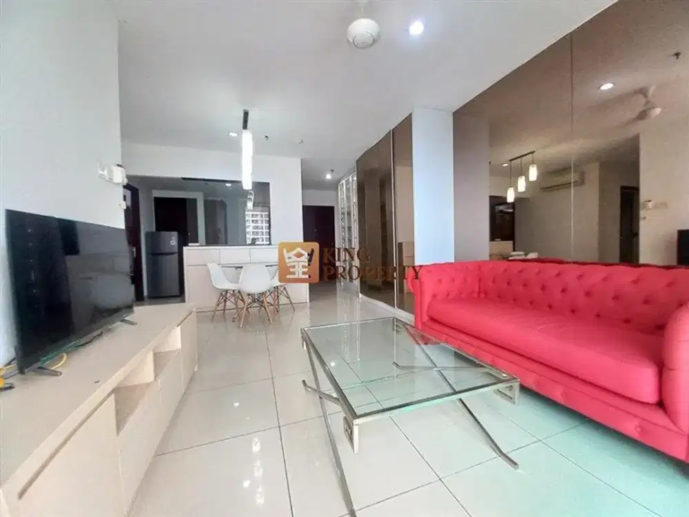 Terintegrasi Central Park Mall, Disewa Apartemen 2Br 93M2 Central Park Residence Full Furnished - City View, Area Podomoro City Jakarta Barat
