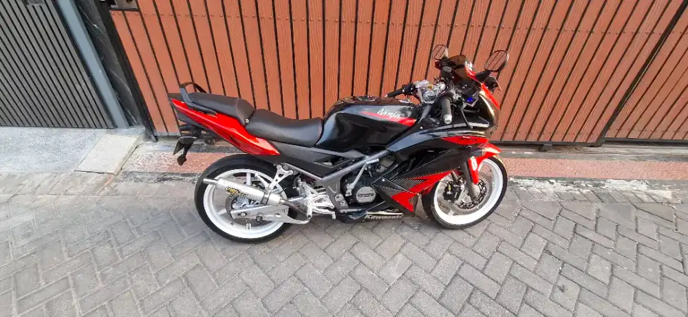 Ninja RR NEW 2014 lengkap hidup stnk 2029 pajak 2027 tertib