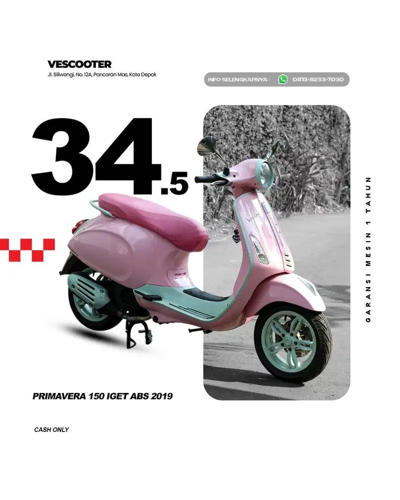 VESPA PRIMAVERA 150 IGET ABS 2019
