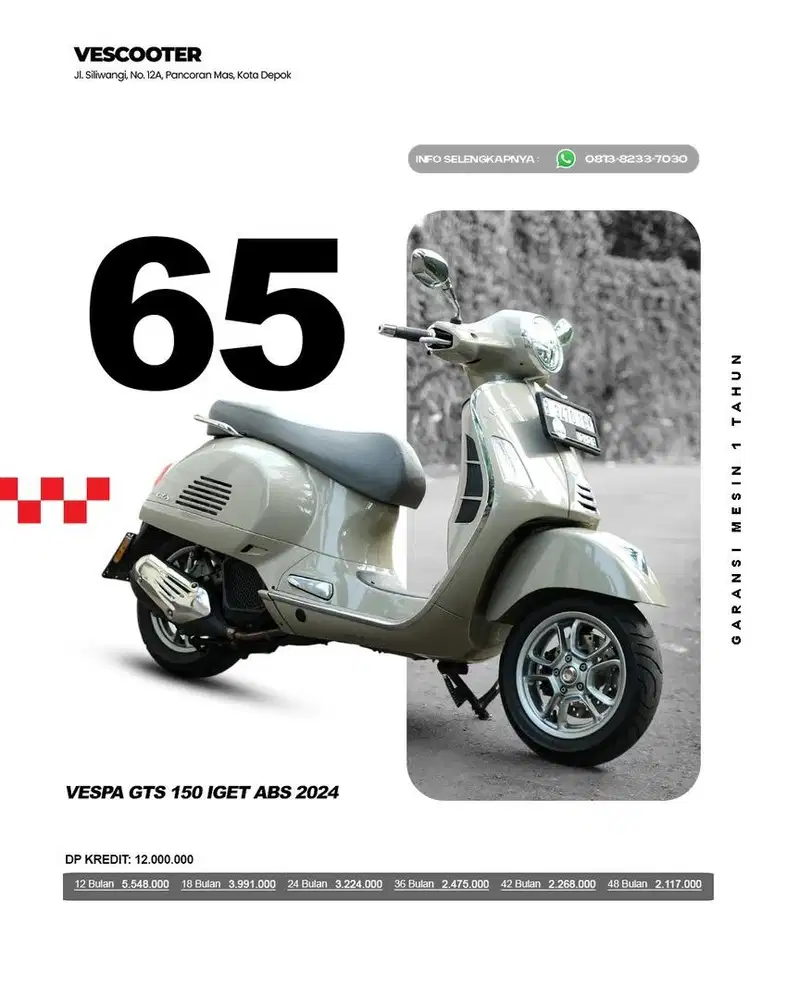 VESPA GTS 150 IGET ABS 2024
