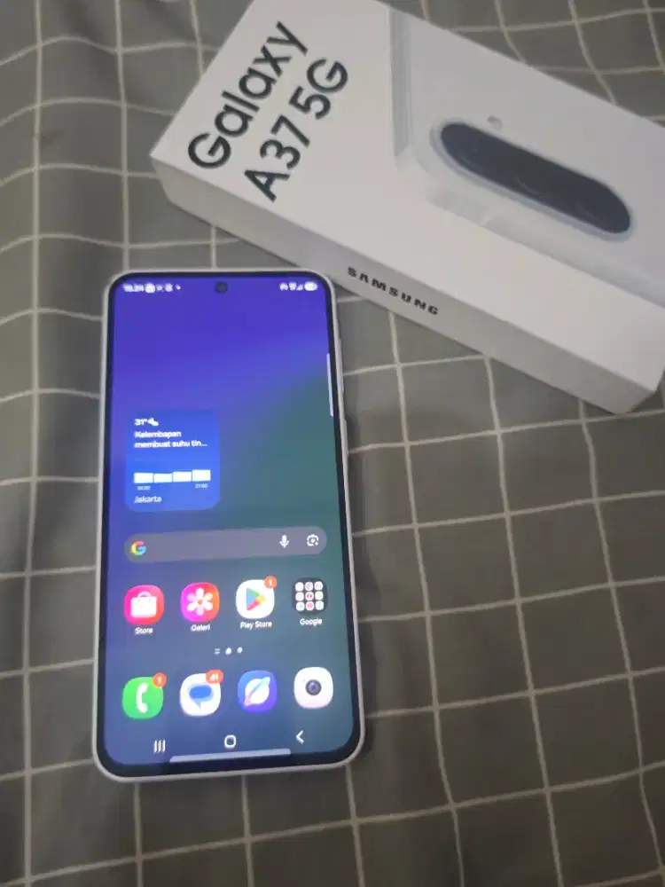 Samsung galaxy A37 8/256 fullset garansi panjang NEGO TGSL