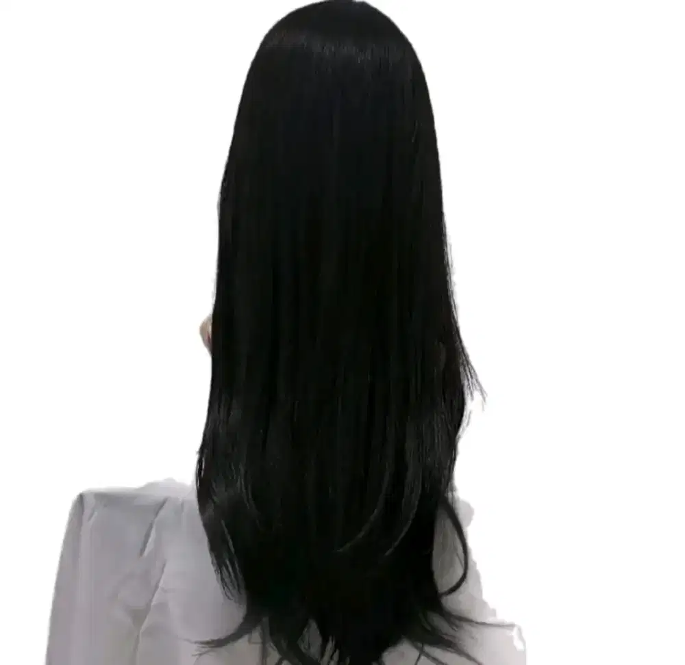 Dijual cepat rambut wig warna  hitam