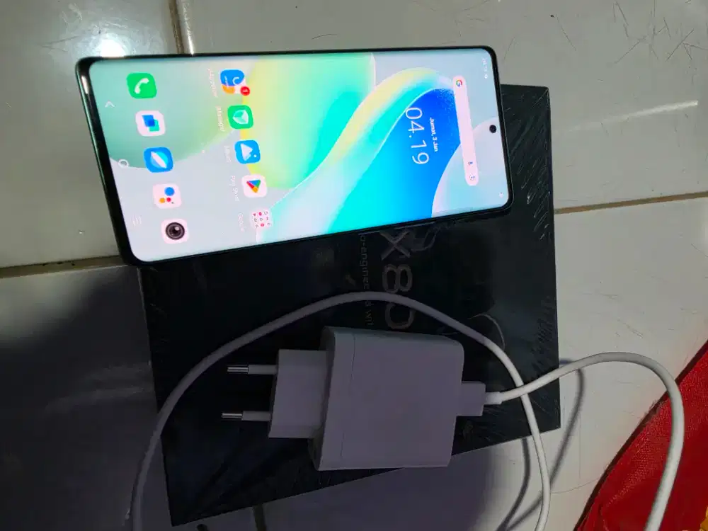 Vivo x80 green no minus ex erafone