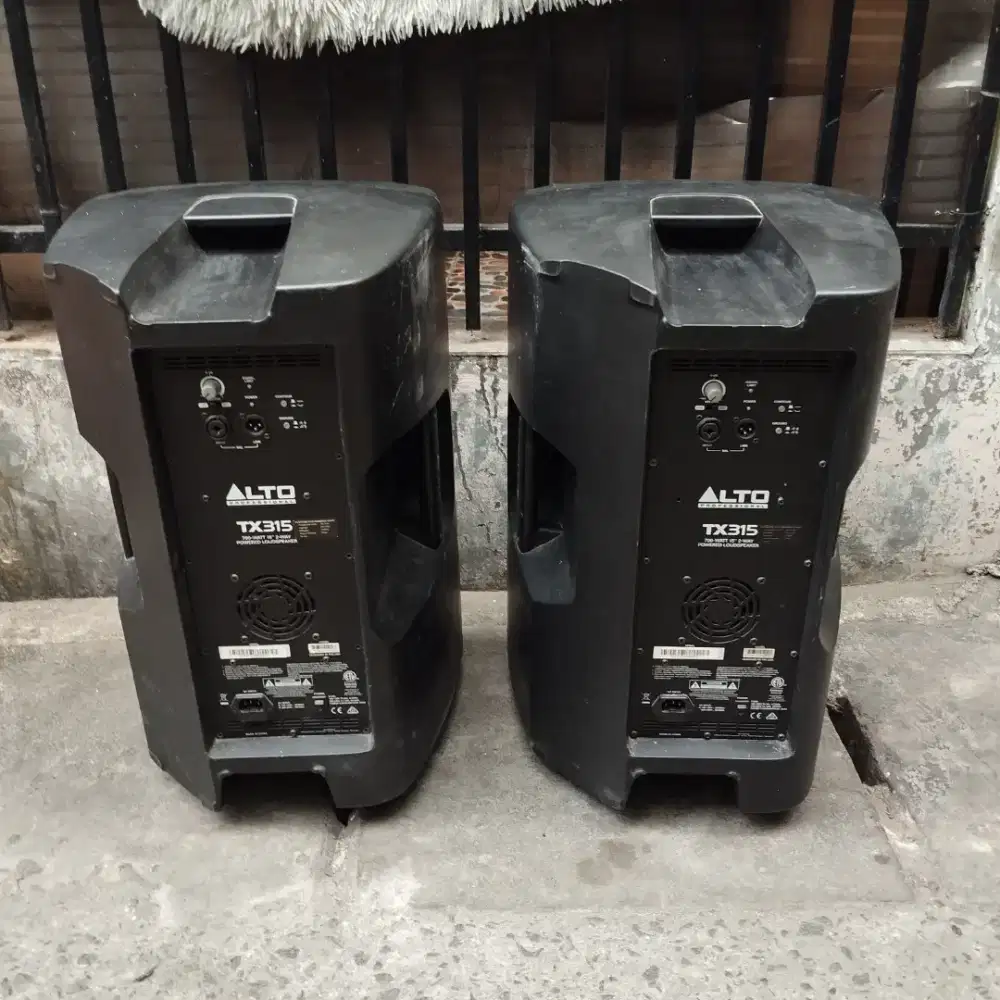Sepasang floor monitor aktif ALTO TX315