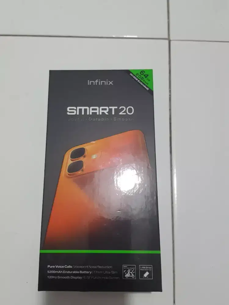 infinix smart 20 baru open
