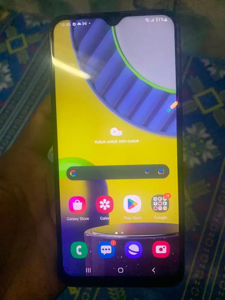 Samsung m31 6/128 lcd pernah ganti tapi rapih